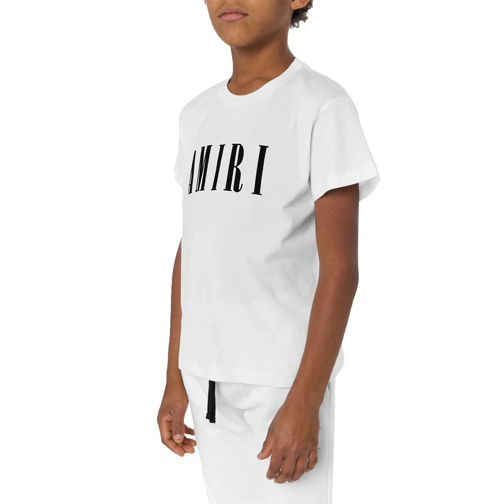 Amiri Kids 'Amiri' White T Shirt