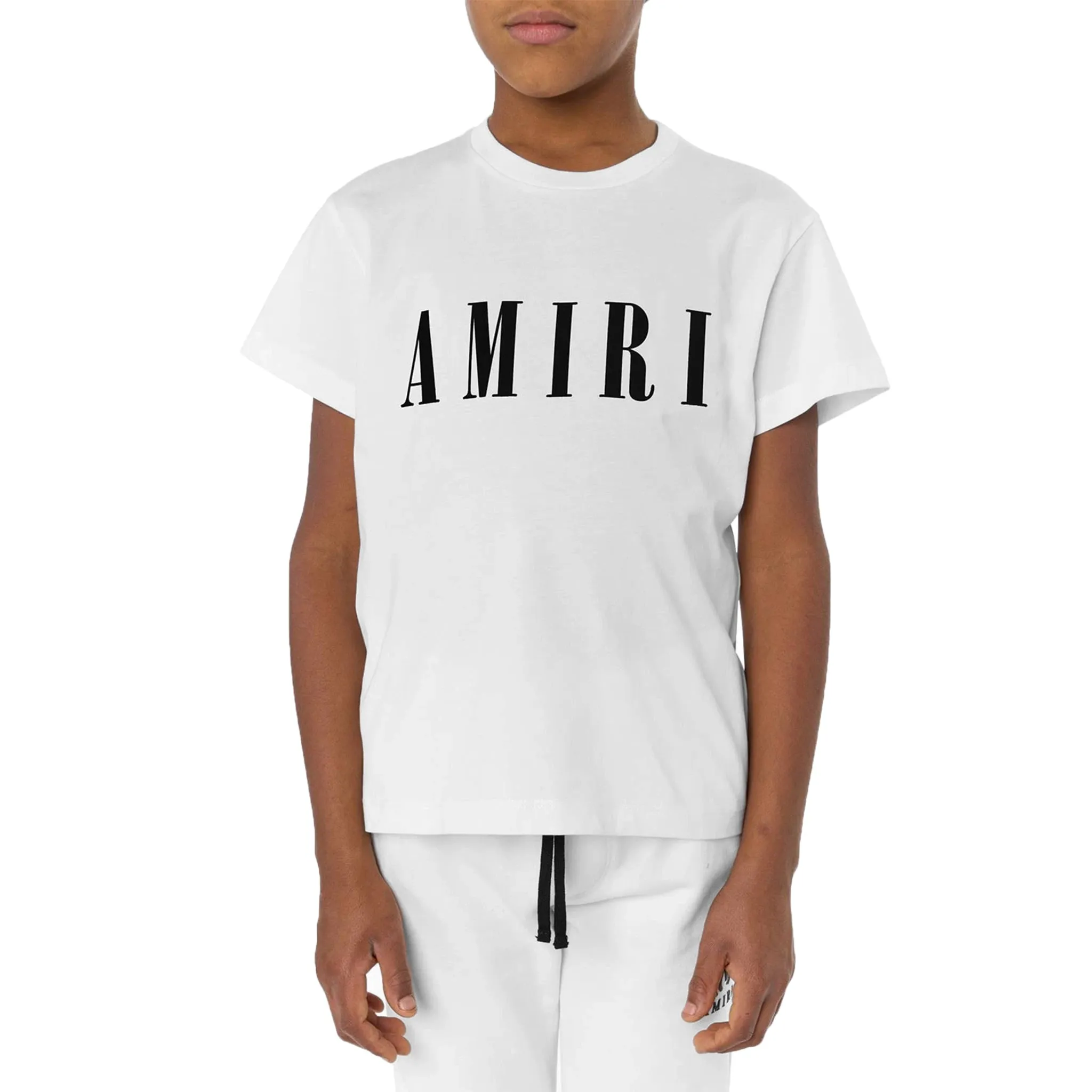 Amiri Kids 'Amiri' White T Shirt