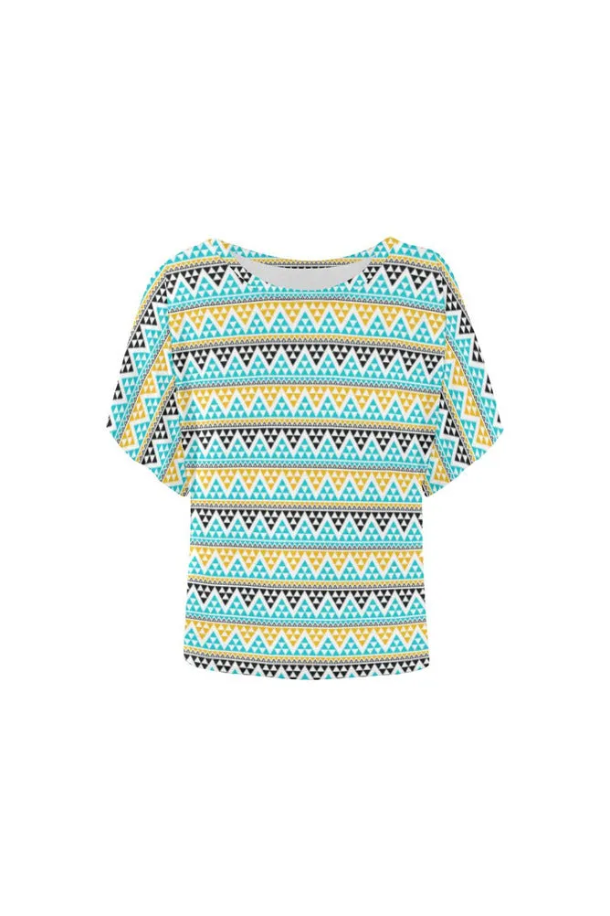 Aztec Women's Batwing-Sleeved Blouse T shirt