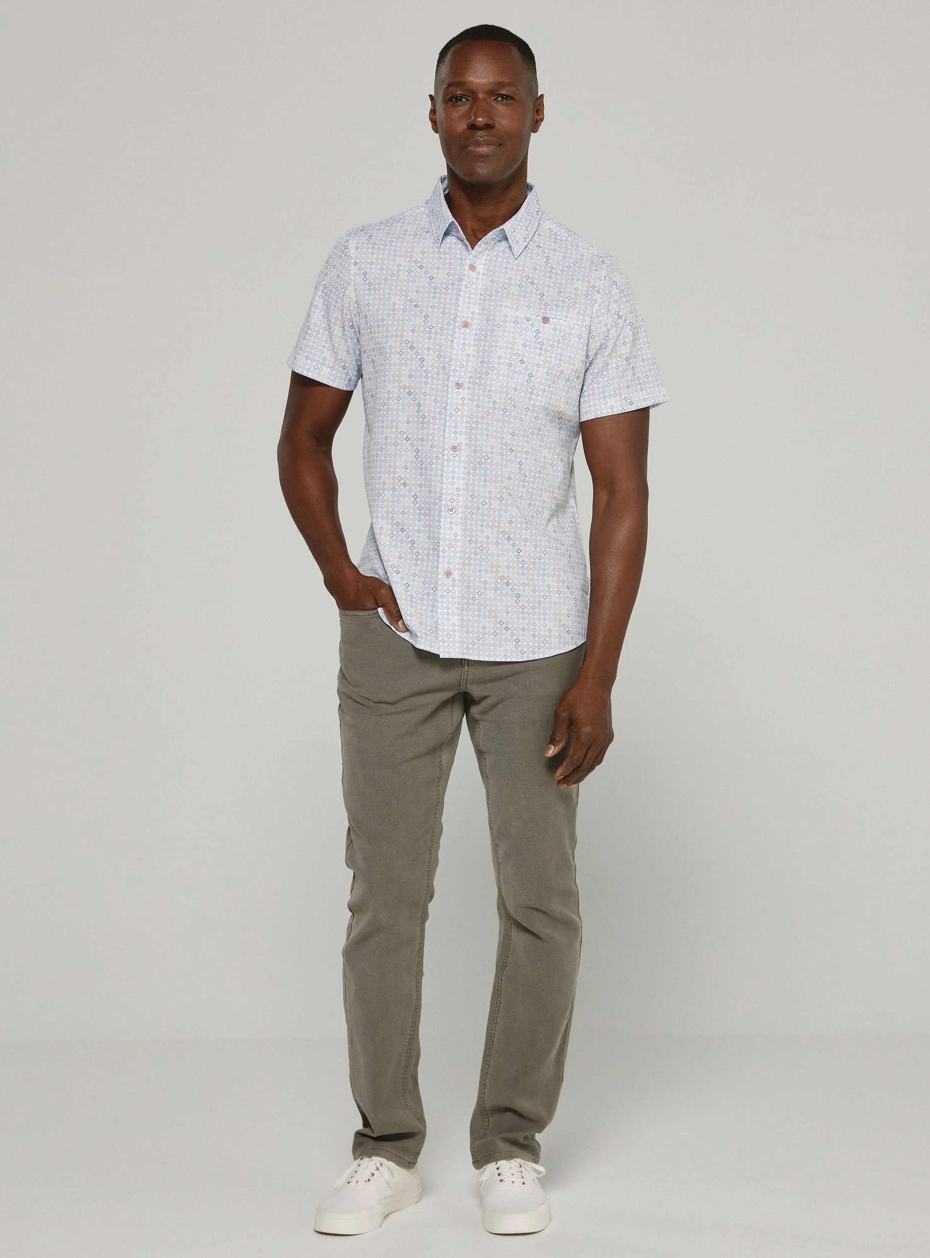 Belgrade Short Sleeve Shirt Rose