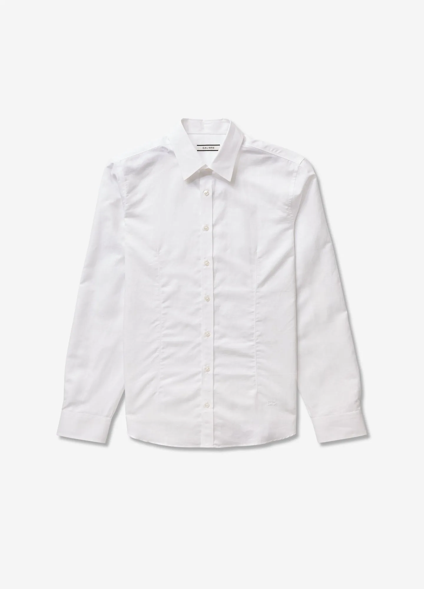 Cotton Linen Shirt White