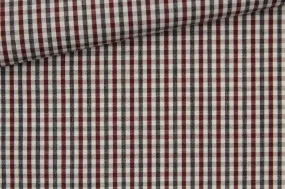 Cotton Micro Vichy Poplin for Shirts
