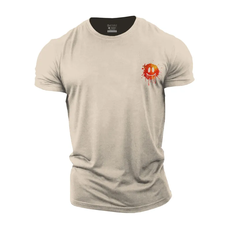 Happy Face Cotton T-Shirt