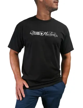 Men's Cotton Short Sleeve T-Shirt in Soft Ring Spun 6.1 oz Jersey by Fishin Machine | Relaxed Fit |