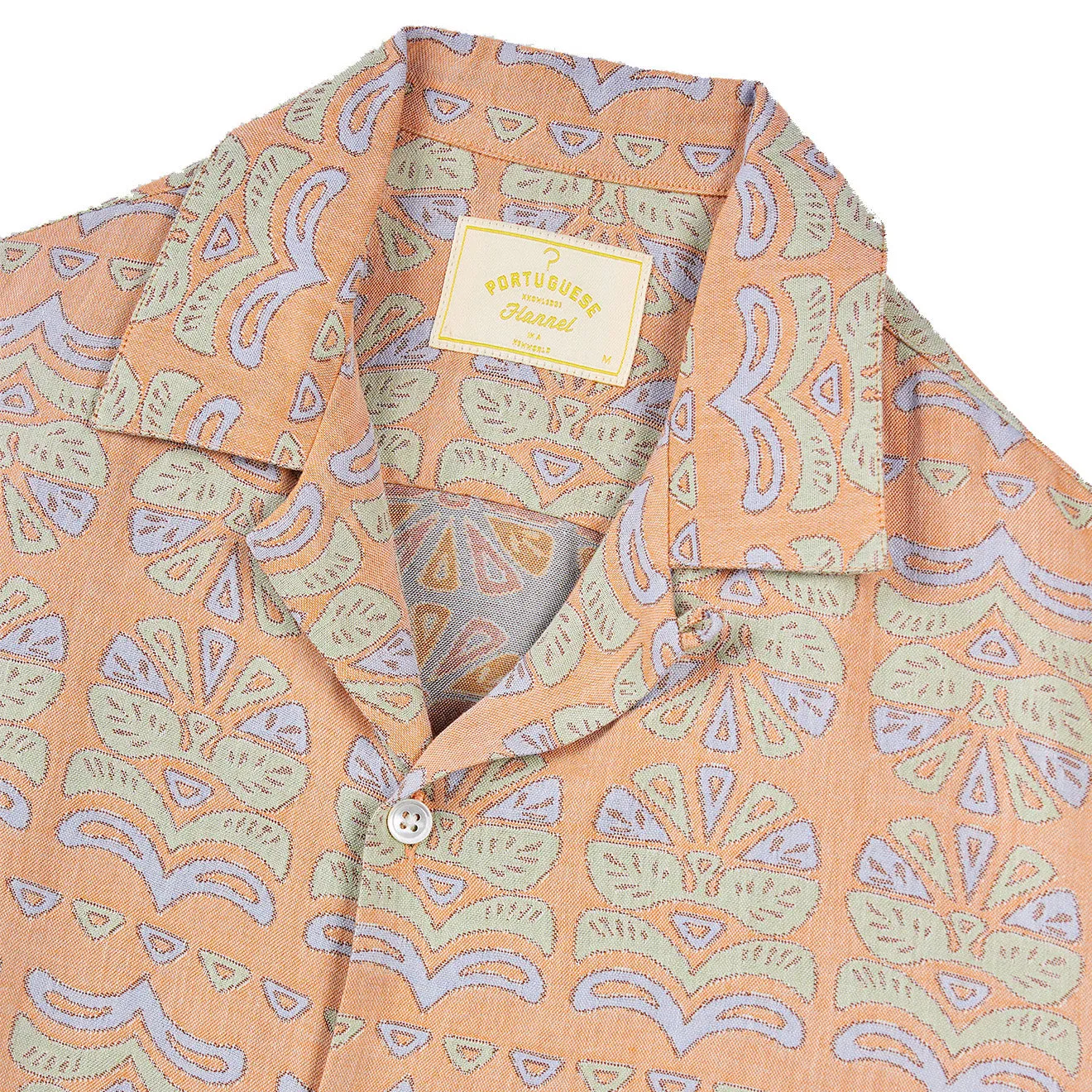 Portuguese Flannel Resort Coral Shirt