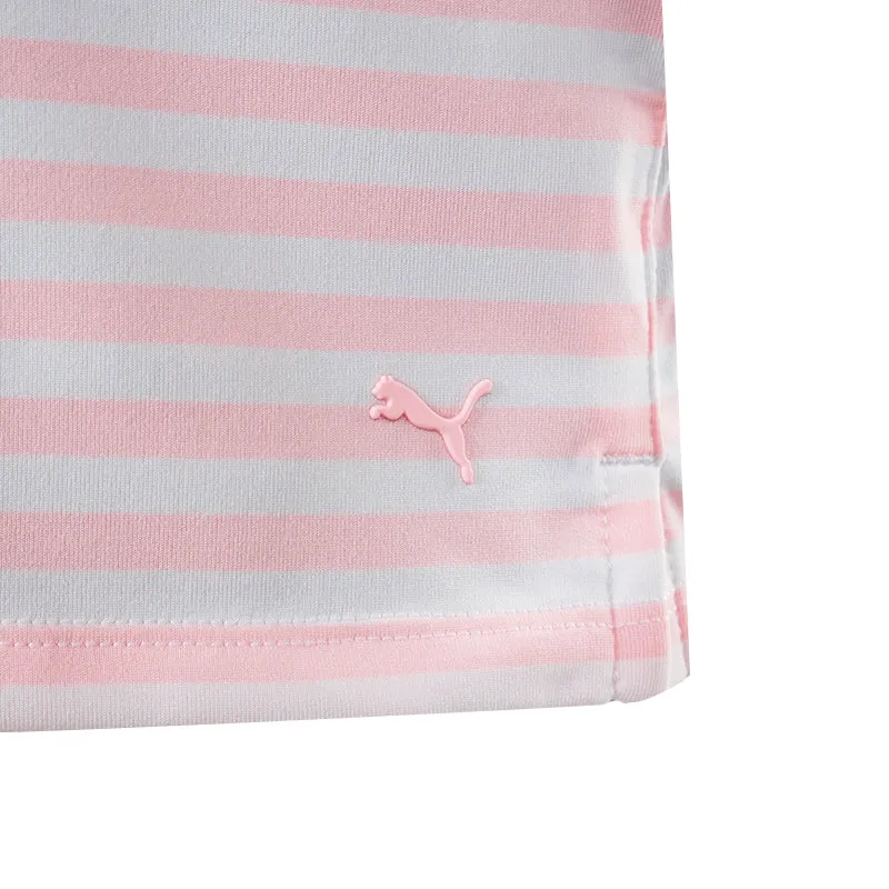 PUMA MATTR Somer Stripes Women's Polo (Koral Ice)