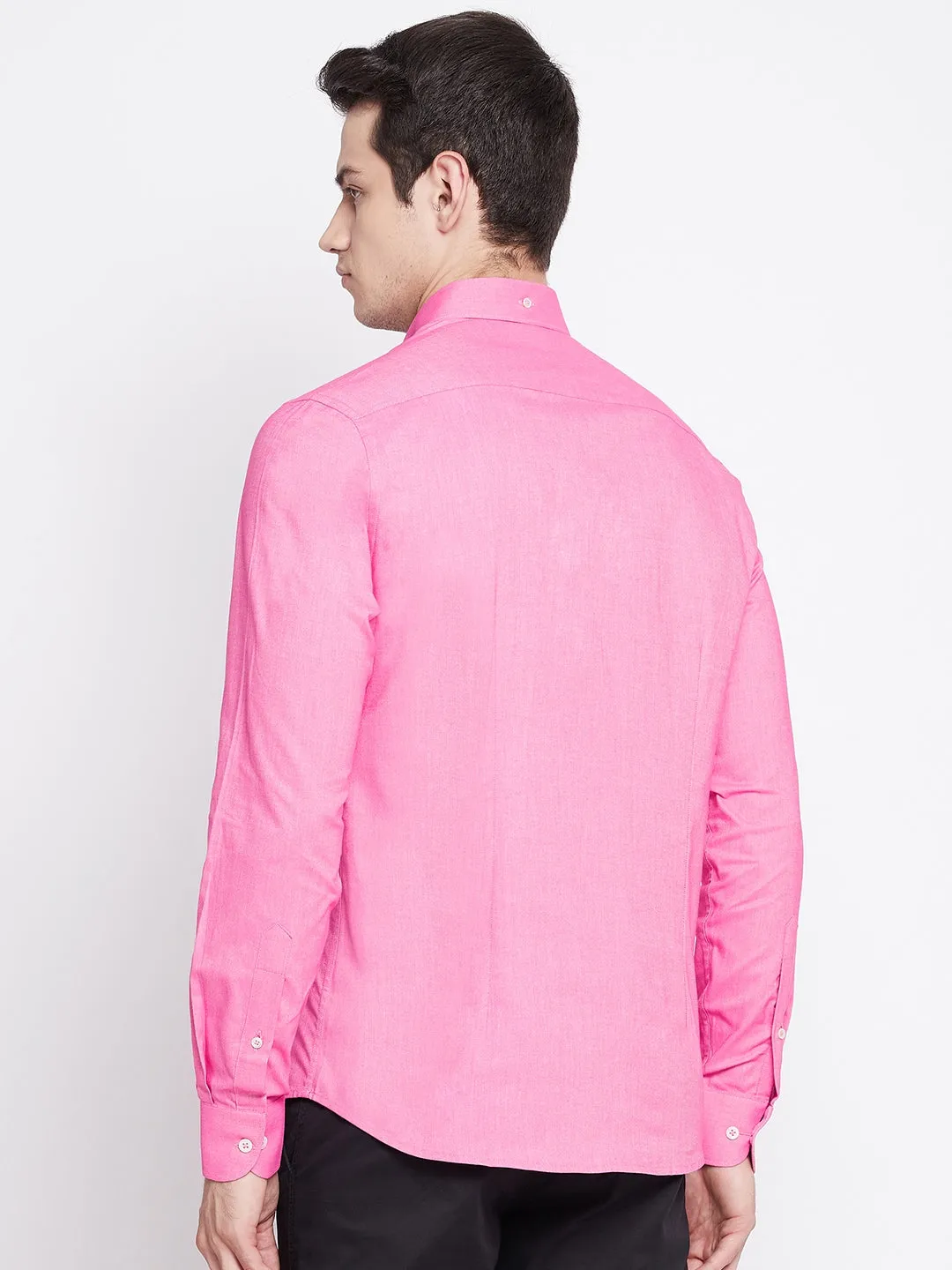 Regis Pink Oxford Cotton Shirt