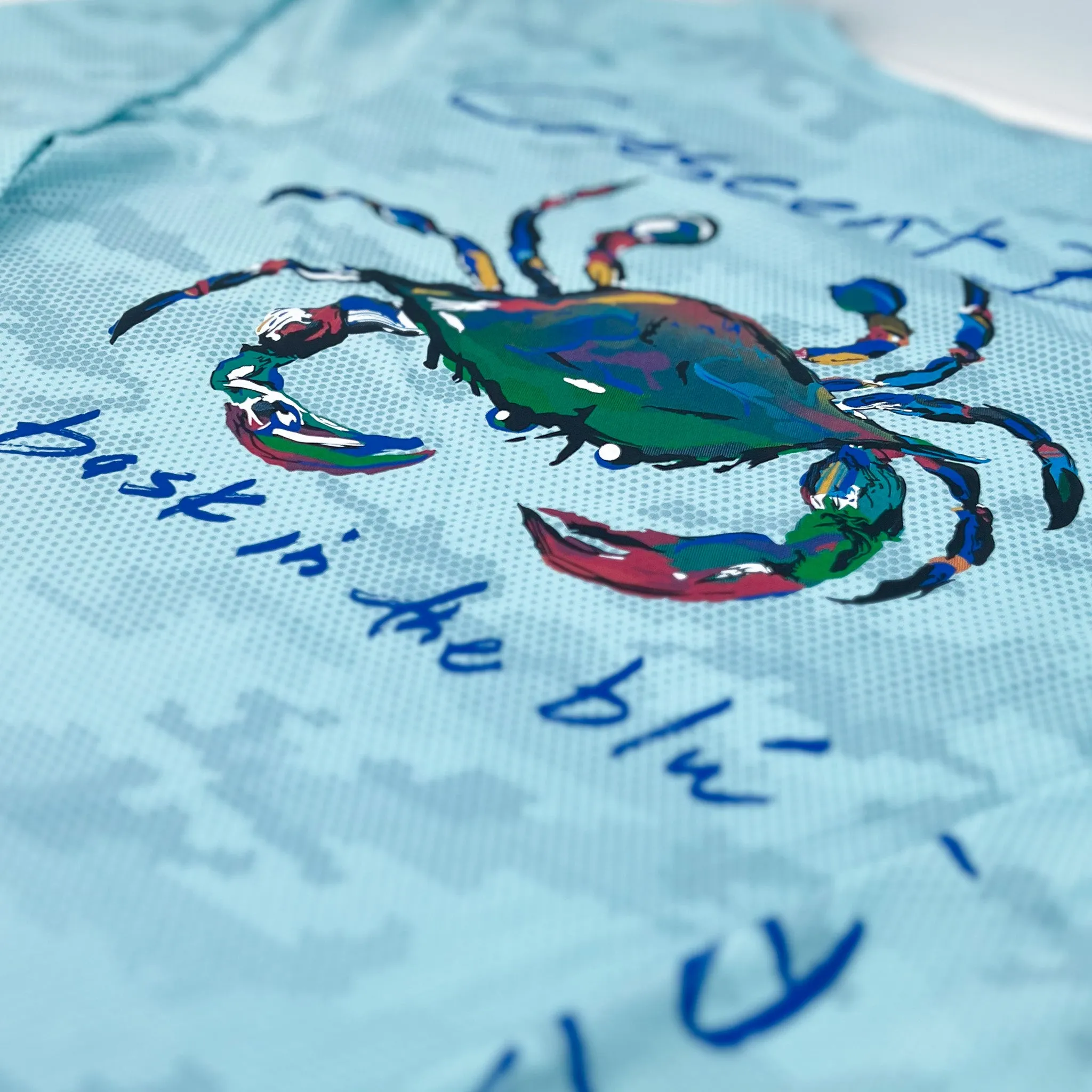 Signature Crab UPF Hex Camo Sun Shirts