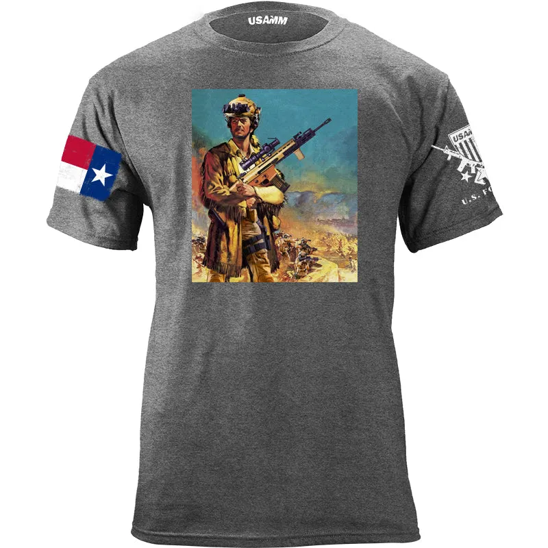 Tactical Davy Crockett Square T-Shirt